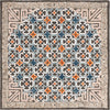 Safavieh Aspen APN294M Blue / Taupe Area Rug Square