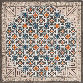 Safavieh Aspen APN294M Blue / Taupe Area Rug Square