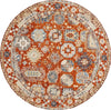 Safavieh Aspen APN305P Rust / Ivory Area Rug Round