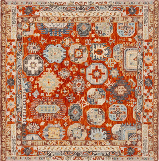 Safavieh Aspen APN305P Rust / Ivory Area Rug Square