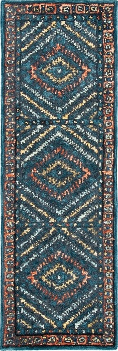 Safavieh Aspen APN815P Rust / Green Area Rug Runner