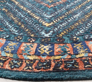 Safavieh Aspen APN815P Rust / Green Area Rug Detail