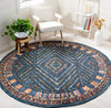 Safavieh Aspen APN815P Rust / Green Area Rug Room Scene