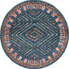 Safavieh Aspen APN815P Rust / Green Area Rug Round