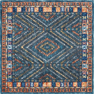 Safavieh Aspen APN815P Rust / Green Area Rug Square