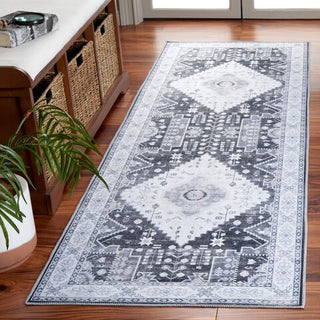 Safavieh Arizona ARZ107 Grey Green / Ivory Machine Washable Area Rug