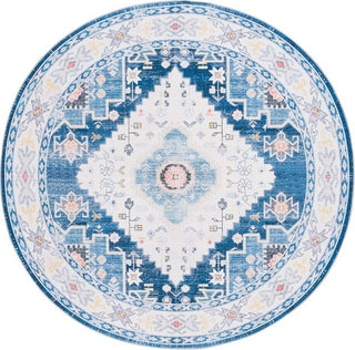 Safavieh Arizona ARZ107 Navy / Ivory Machine Washable Area Rug