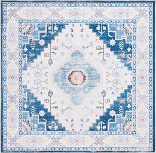 Safavieh Arizona ARZ107 Navy / Ivory Machine Washable Area Rug