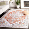 Safavieh Arizona ARZ120 Ivory / Rust Machine Washable Area Rug