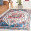 Safavieh Arizona ARZ120 Rust / Navy Machine Washable Area Rug