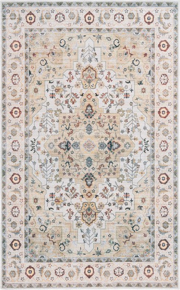 Safavieh Arizona ARZ126 Light Green / Beige Machine Washable Area Rug