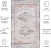 Safavieh Arizona ARZ132 Beige / Taupe Machine Washable Area Rug