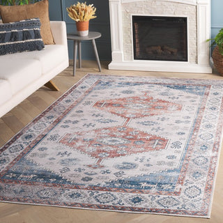 Safavieh Arizona ARZ132 Rust / Beige Machine Washable Area Rug