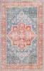 Safavieh Arizona ARZ137 Blue Green / Rust Machine Washable Area Rug