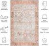 Safavieh Arizona ARZ199 Rust / Sage Machine Washable Area Rug