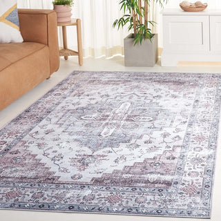 Safavieh Arizona ARZ209 Grey / Ivory Machine Washable Area Rug