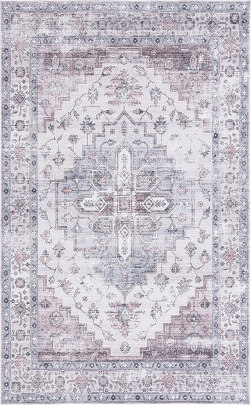 Safavieh Arizona ARZ209 Grey / Ivory Machine Washable Area Rug