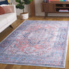 Safavieh Arizona ARZ223 Rust / Navy Machine Washable Area Rug