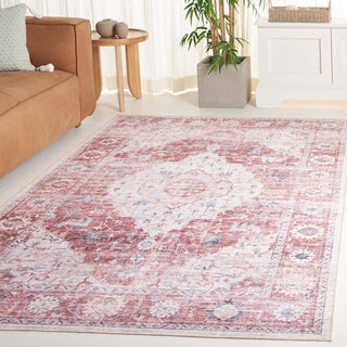 Safavieh Arizona ARZ517 Light Red / Beige Machine Washable Area Rug