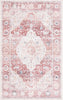 Safavieh Arizona ARZ517 Light Red / Beige Machine Washable Area Rug