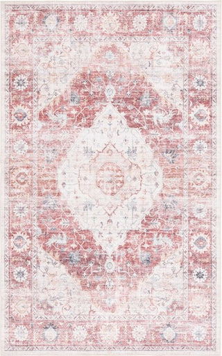 Safavieh Arizona ARZ517 Light Red / Beige Machine Washable Area Rug