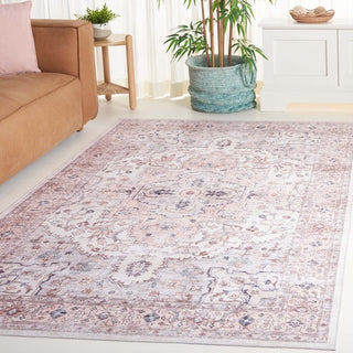 Safavieh Arizona ARZ520 Peach / Beige Machine Washable Area Rug