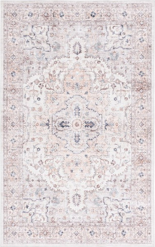 Safavieh Arizona ARZ520 Peach / Beige Machine Washable Area Rug