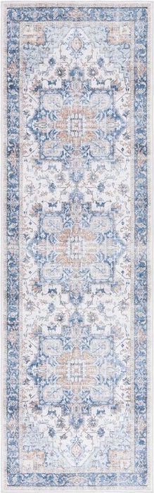 Safavieh Arizona ARZ523 Blue / Beige Machine Washable Area Rug