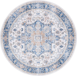 Safavieh Arizona ARZ523 Blue / Beige Machine Washable Area Rug