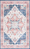 Safavieh Arizona ARZ523 Rust / Dark Blue Machine Washable Area Rug