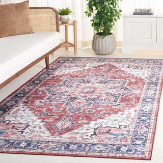 Safavieh Arizona ARZ523 Brown / Blue Machine Washable Area Rug