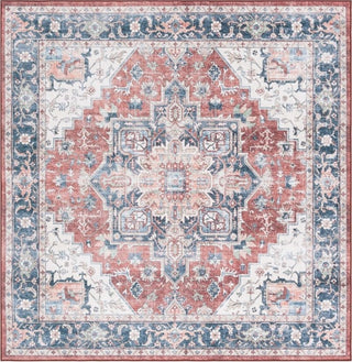 Safavieh Arizona ARZ523 Brown / Blue Machine Washable Area Rug