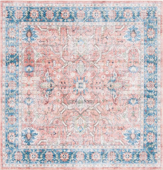 Safavieh Arizona ARZ559 Rust / Aqua Machine Washable Area Rug