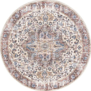 Safavieh Astoria ASA402 Ivory / Blue Rust Area Rug