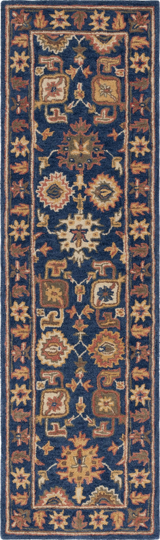 Safavieh Antiquity AT511N Navy / Beige Area Rug Runner