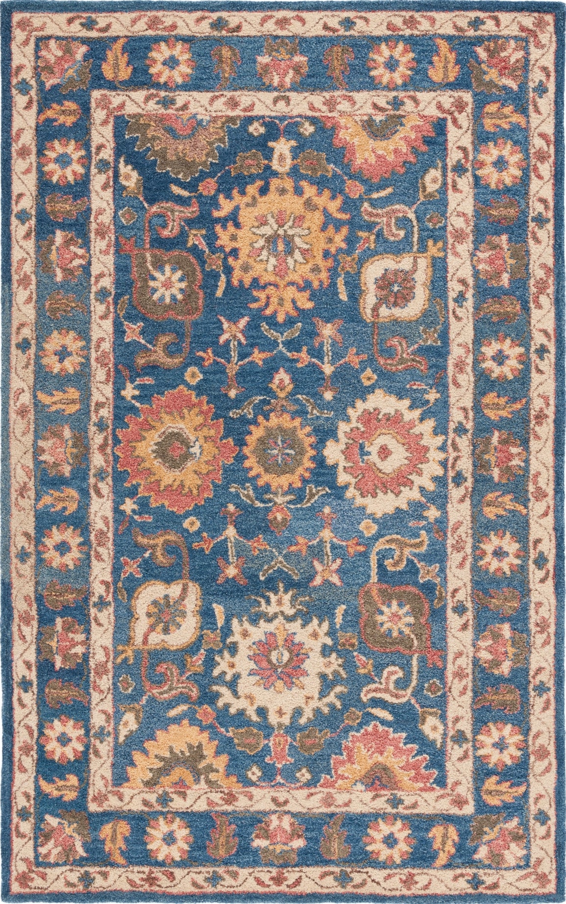 Safavieh Antiquity AT511N Navy / Beige Area Rug main image