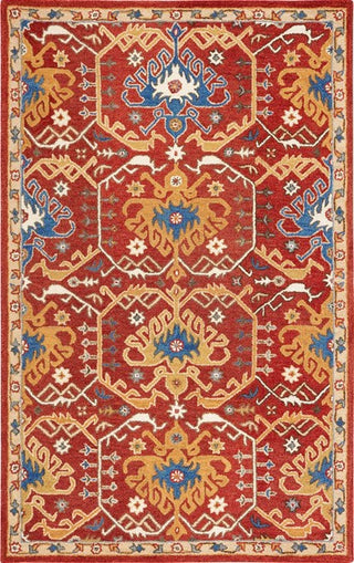 Safavieh Antiquity AT522Q Red / Yellow Area Rug main image