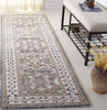 Safavieh Antiquity AT550T Ivory / Brown Area Rug Room Scene Feature