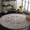 Safavieh Antiquity AT550T Ivory / Brown Area Rug Room Scene Feature
