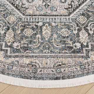 Safavieh Artifact ATF552F Grey / Black Area Rug Detail