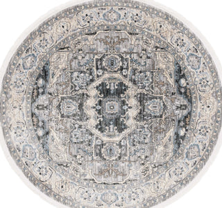 Safavieh Artifact ATF556F Grey / Ivory Area Rug Round