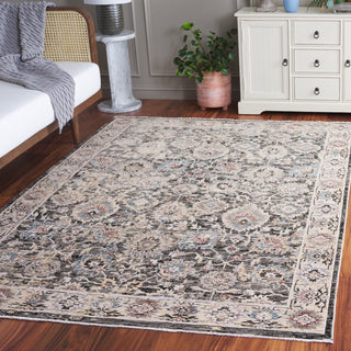 Safavieh Artifact ATF558H Charcoal / Ivory Area Rug Room Scene Feature