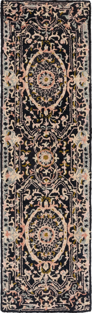 Safavieh Aubusson AUB201Z Black / Ivory Area Rug Runner