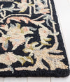 Safavieh Aubusson AUB201Z Black / Ivory Area Rug Detail