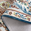 Safavieh Aubusson AUB202A Ivory / Blue Area Rug Fold