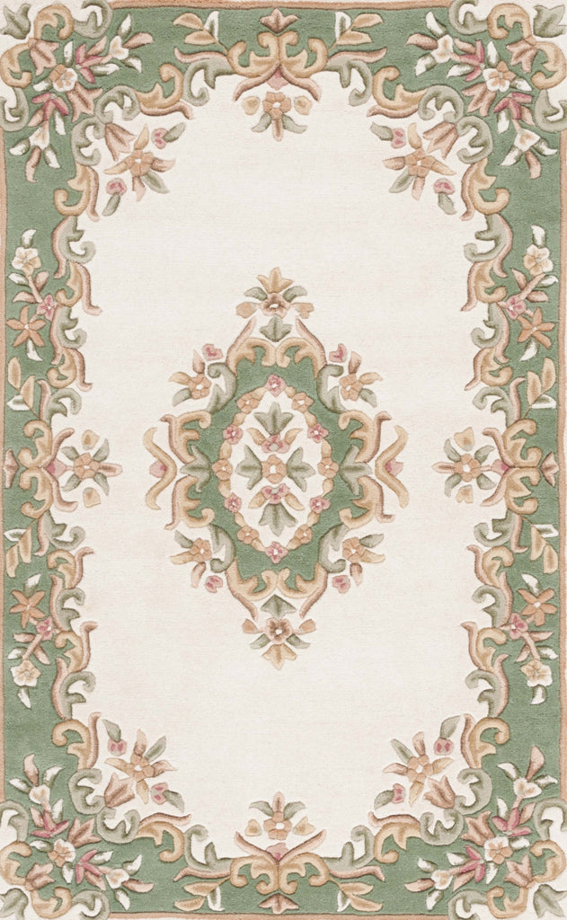 Safavieh Aubusson AUB301A Ivory / Green Area Rug main image