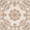 Safavieh Aubusson AUB301A Ivory / Green Area Rug Square