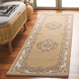 Safavieh Aubusson AUB301B Beige / Ivory Area Rug Room Scene Feature