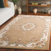 Safavieh Aubusson AUB301B Beige / Ivory Area Rug Room Scene Feature