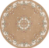 Safavieh Aubusson AUB301B Beige / Ivory Area Rug Round